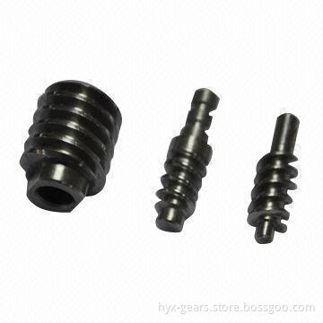 Stainless steel worm and worm wheel